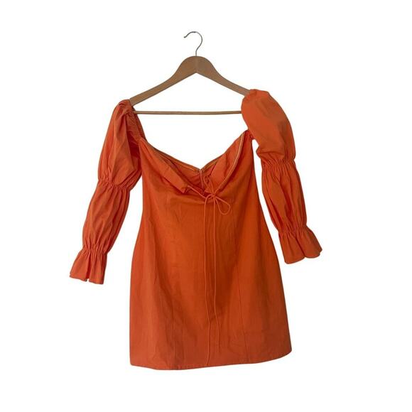 NWT More To Come Maxine Off The Shoulder Dress Size Medium - Picture 4 of 6